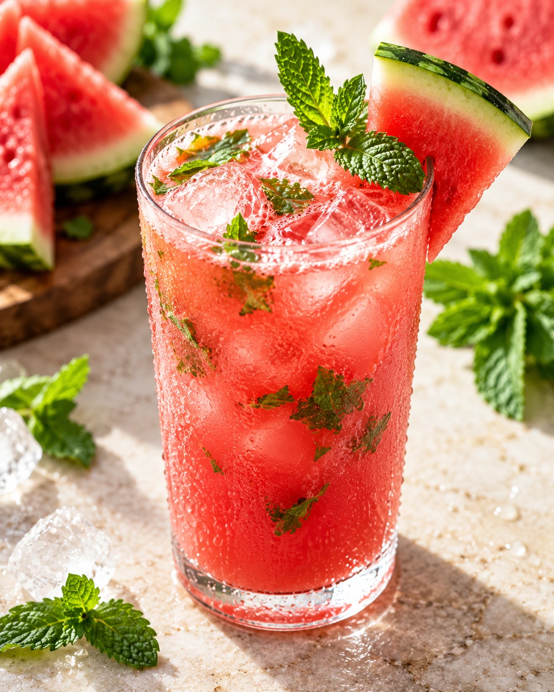 Watermelon Mint Agua Fresca